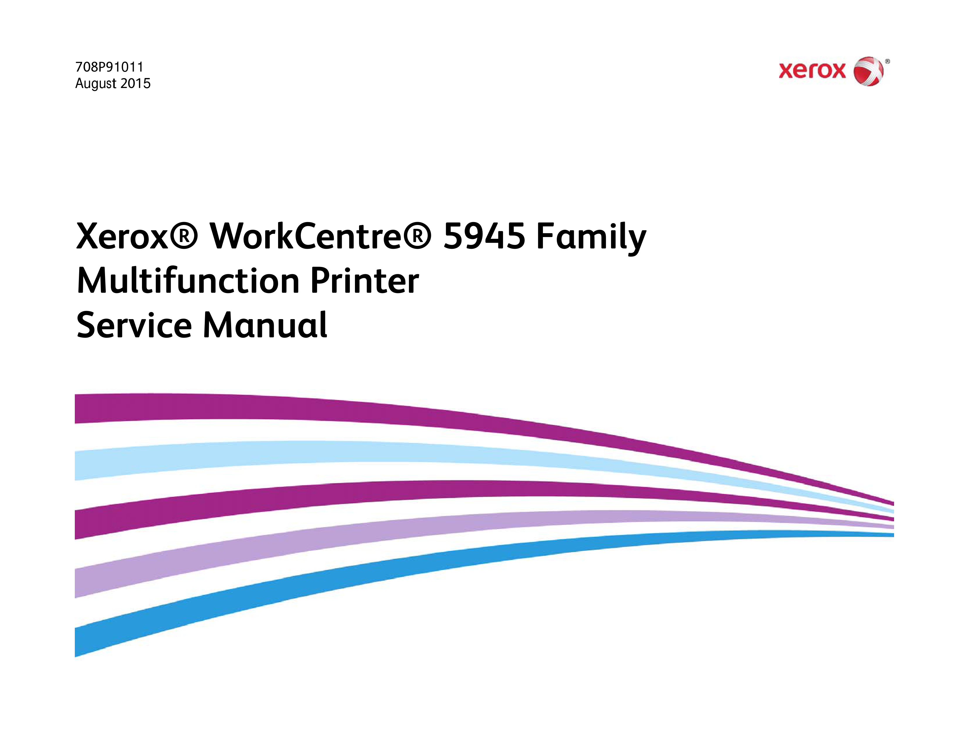 1816施乐 WC 5945 5955 Family 复印机英文维修手册
